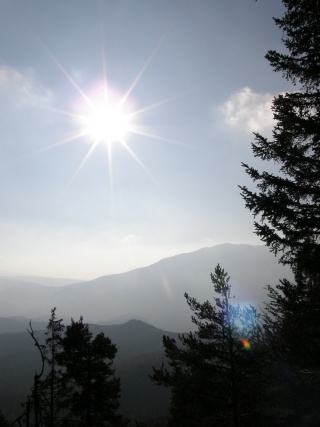 Lavarone from mount Cimone